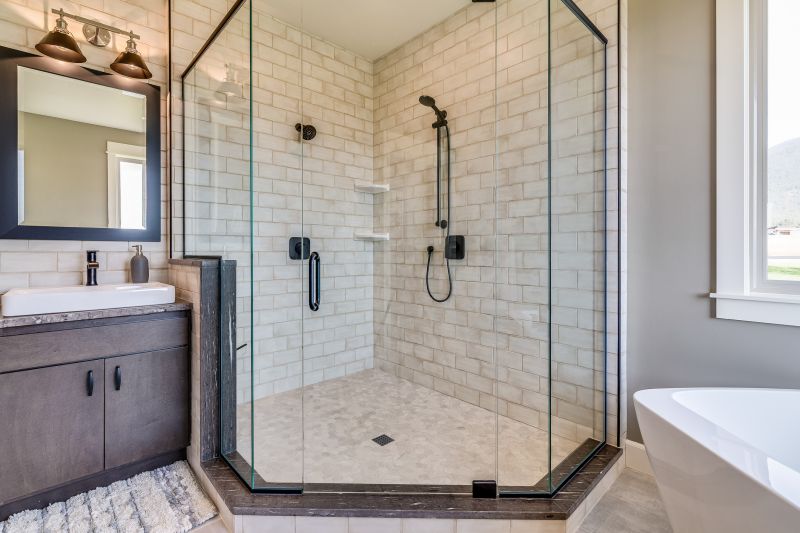 Clean and Modern Shower