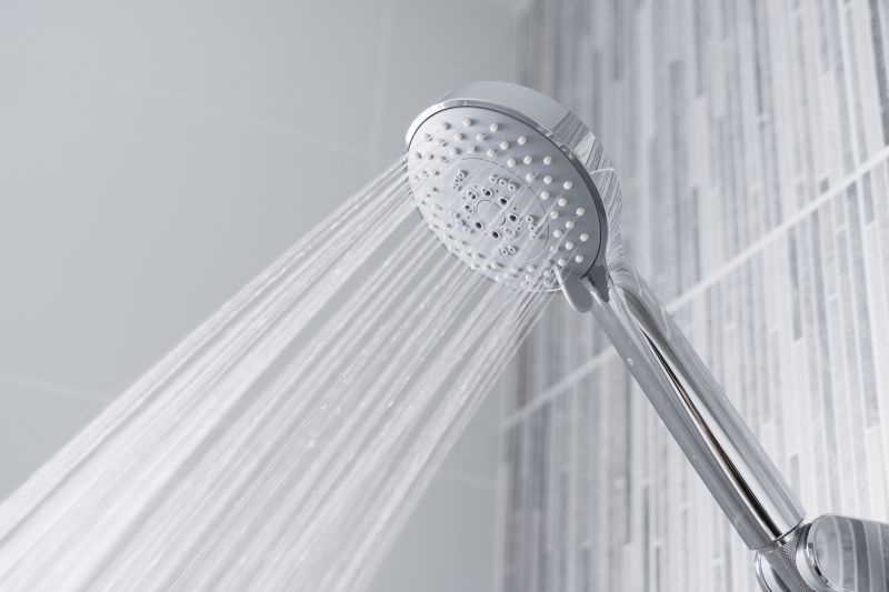 Shower with Multi-Functional Fixtures